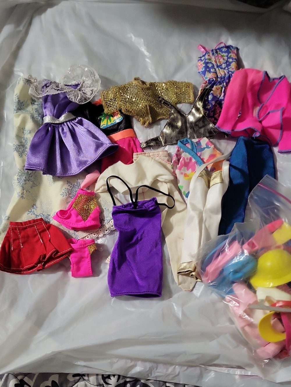 Barbie Clothing, Shoes, Accessories Plus A Few Ken Shoes